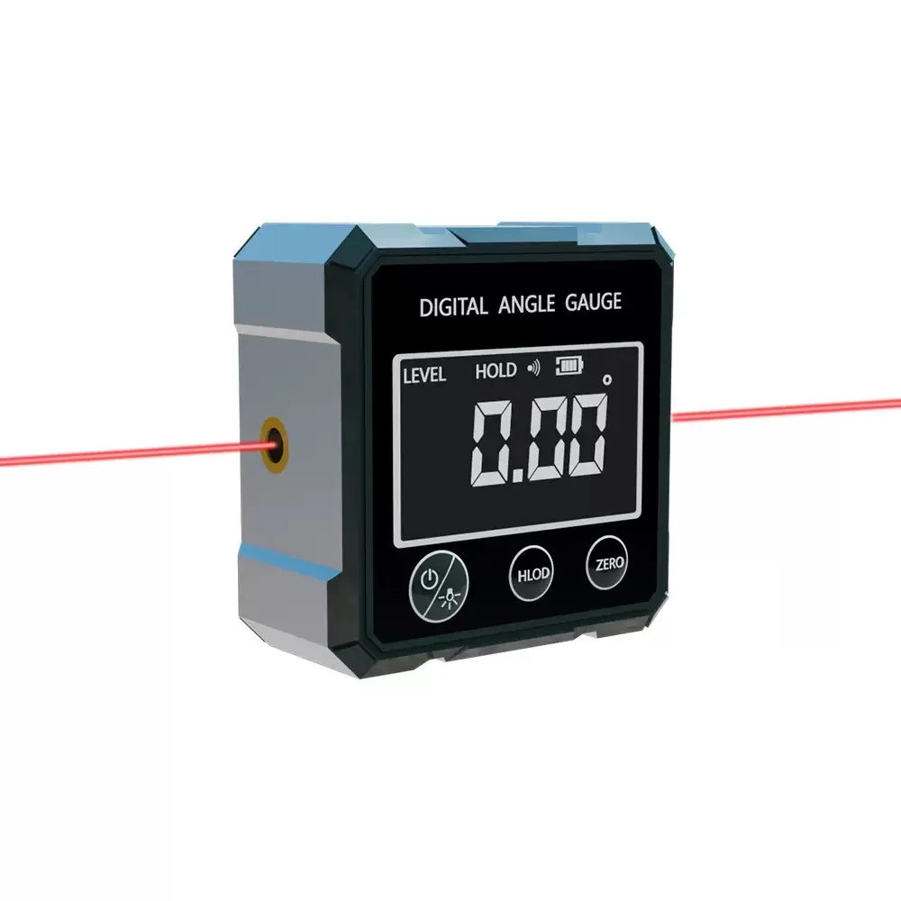EHOTOO Dual-Laser Four-Sided Magnetic Rechargeable Digital Angle Measuring Instrument for Woodworking