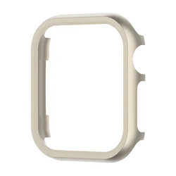 Sleek Metal Alloy Protective Case Frame for 45mm Series 7 8 9 (Starlight)