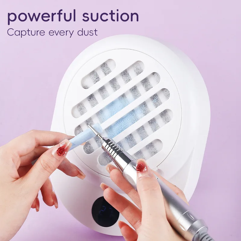 Mini Dust Filter Grinding and Nail Removal Dust Collector Mini Battery-powered N