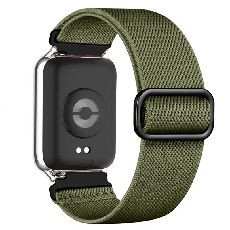 Elastic Nylon Braided Solo Strap for Sports Watch - Universal Fit for Women and Men