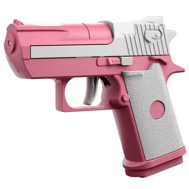 MINI Desert Eagle Water Gun Manual Operation Small Pistol Outdoor Beach Toy Mechanical Continuous Fire Water Gun for Kids 5