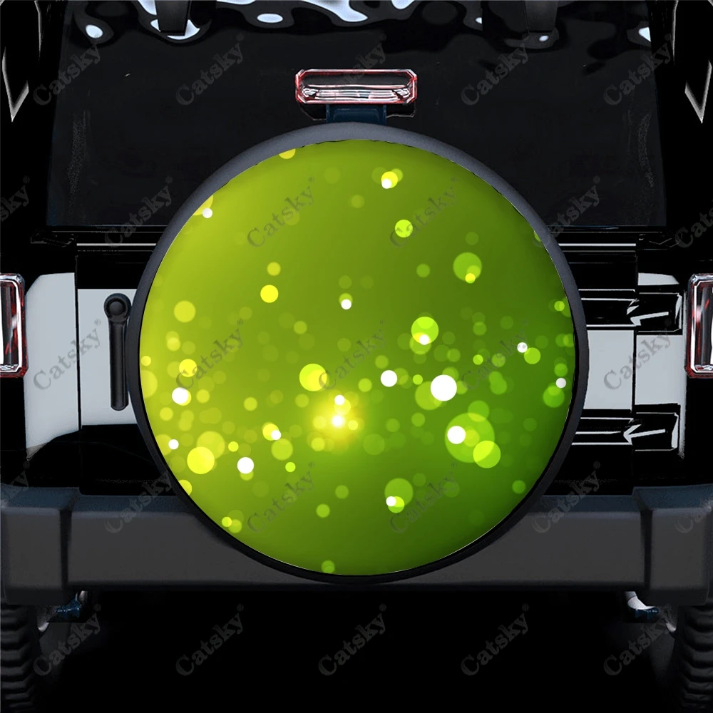

Abstract - Colors Print Spare Tire Cover Waterproof Tire Wheel Protector for Car Truck SUV Camper Trailer Rv 14"-17"
