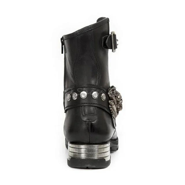 10-Loch UK Ranger Boots Springerstiefel 39-47 Leder Gothic Stiefel Stahlkappe