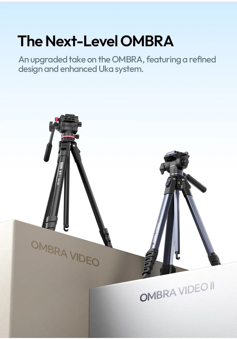 OMBRA VIDEO II 1.57M Travel Tripod with 360° Panoramic Ball Head Arca Quick Rele
