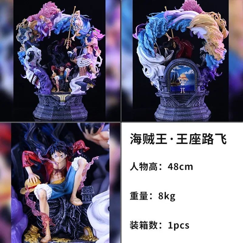 thumbnail image 1 of Figura de anime de One Piece de 41 cm, figura de acción de Edward Newgate en la cima de la guerra, estatua de PVC, modelo de colección, juguetes, regalos de cumpleaños, 1 of 5