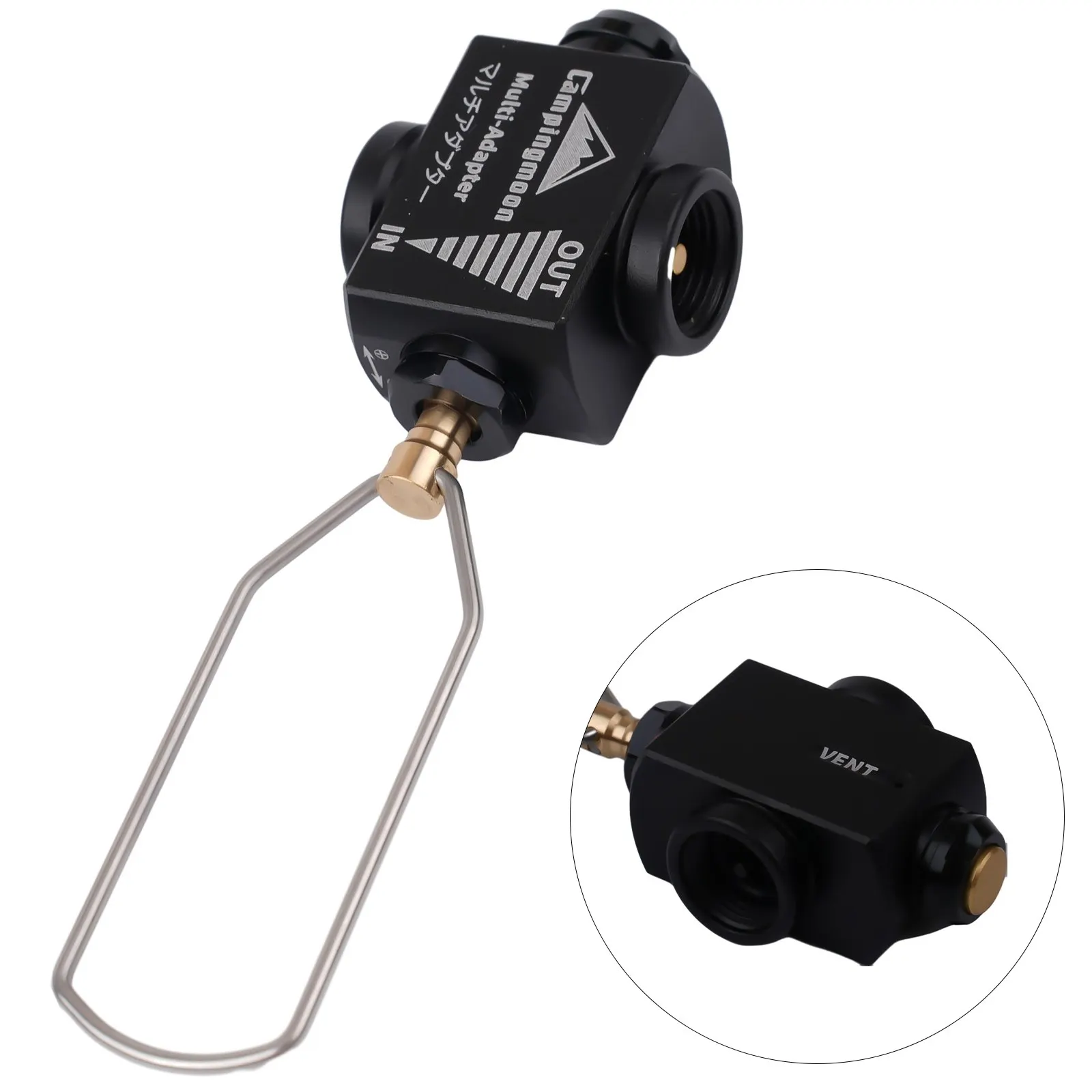 

Адаптер для заправки газовой канистры CAMPINGMOON, черный адаптер для заправки газовой канистры CAMPINGMOON, черный газовый баллон