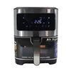 Freidora Por Aire Fryer Household Large Capacity Multi-Functional Smart Stainless Steel Visual Air Fryer Deep Frying Pan 1