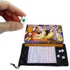 Portable Mini Travel Mahjong Board Game Sets Elaborately Crafted Convenient Mahjong Game for Travel Home Party Family Gathering 1