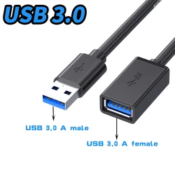 Premium USB Extension Cable - High - Speed Male to Female Connector - 3m (USB 3.0)