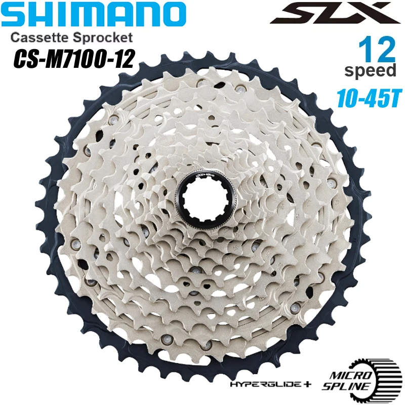 パーツ SHIMANO CS-M7100-12s 10-45T SLX GRX SHIMANO SLX M7100 12 Speed CS-M7100 12V 10-45T 10-51T
