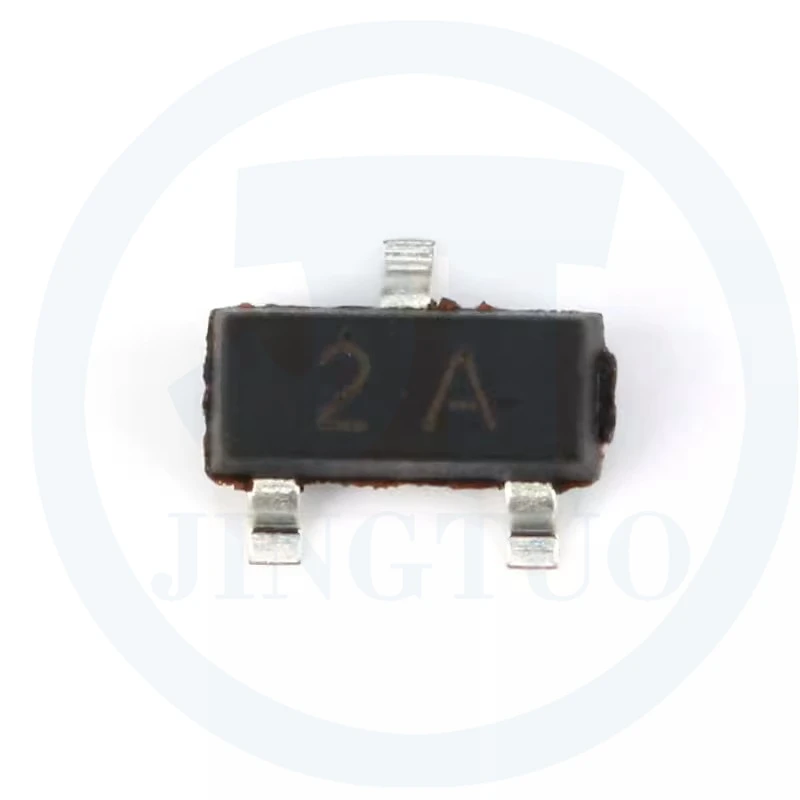 100pcs MMBT3906 2A 2N3906 0.2A/40V SOT-23 PNP SMD Chip Transistor ...