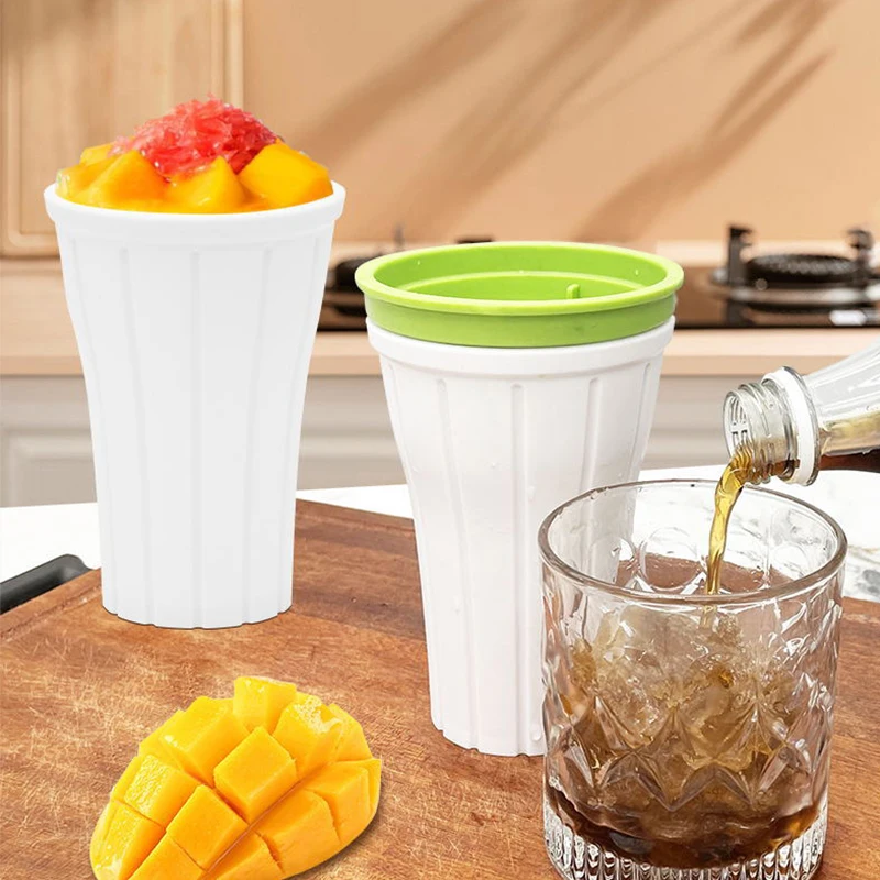 Smoothies Cup Ice Cream Maker Quick-Frozen Squeeze Cup DIY
