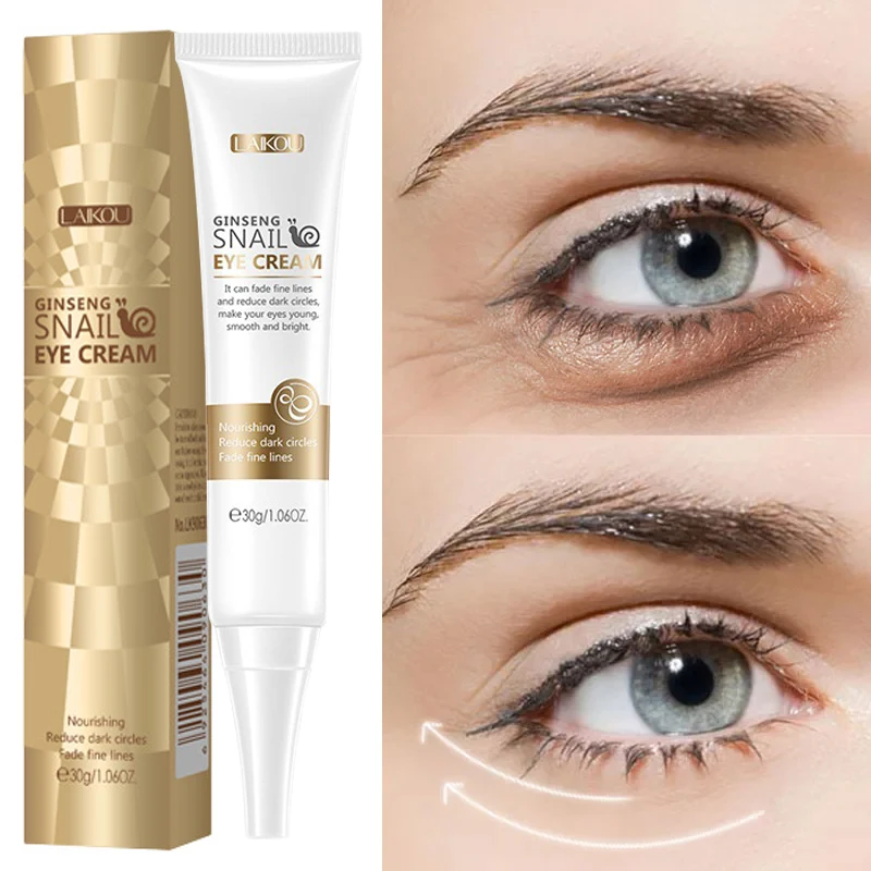 

Snail Eye Cream Remove Dark Circles Anti-Aging Anti-Wrinkle Whitening Moisturizing Fade Fine Lines Lifting Eyes Care Products