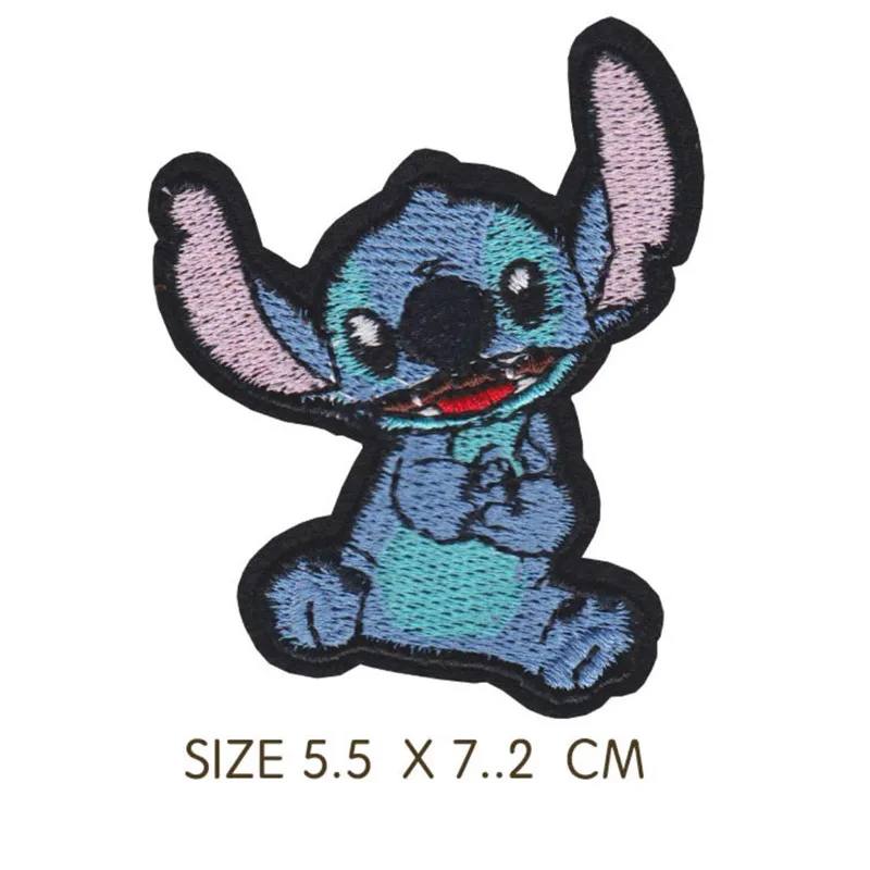 DIY Cartoon Jeans Jacket Embroidered Patch Clothes Decoration Iron On Patch Sewing  Patches Sewing Fabric Appliques Badges 14 