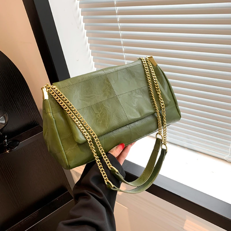 

Сумка-тоут женская из натуральной кожи, роскошный саквояж кросс-боди известного бренда с заклепками, дизайнерская сумочка-тоут в стиле ретро, повседневный тоут на плечо