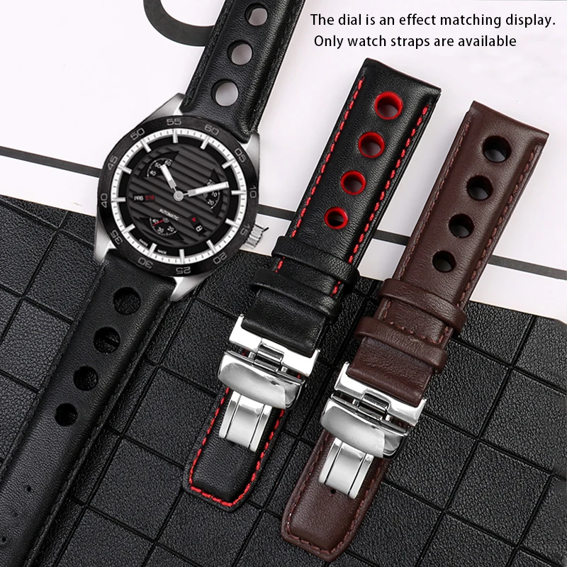 Cinturino In Pelle 20Mm Per 1853 Tissot T91 Racing Sports Series Prs516 T044 Cinturino Per Orologio Da Lavoro In Pelle Bracciale Da Uomo