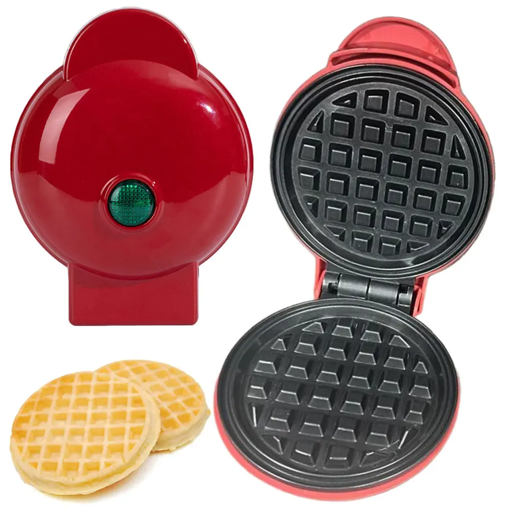 Mini Waffle Maker Quick Heat-Up Eggette Machine Household Breakfast Electric Baking Pan For Quick Breakfasts Snacks and Desserts waffle maker