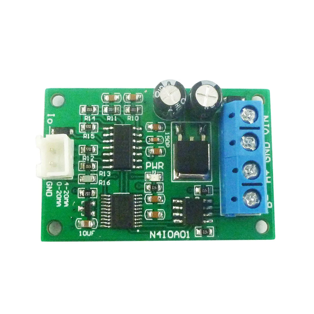 전류 신호 발생기 DAC 변환기 모듈 Modbus RTU, PLC 측정 기기, 스마트 홈, DC 12V RS485 ~ 4-20MA 0-20MA