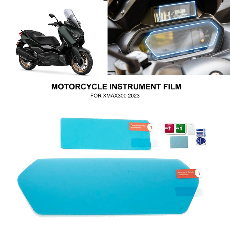

Motorcycle Cluster Scratch Protection Film Dash Speedometer Screen For YAMAHA XMAX300 XMAX 300 XMAX-300 2023