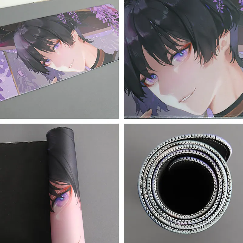 Scaramouche Andarilho Balladeer Mouse Pad Mousepad Genshin Impacto Genshin Pad Teclado Pad Computador pc Acessórios do Jogo Mat Mesa - Imagem 4