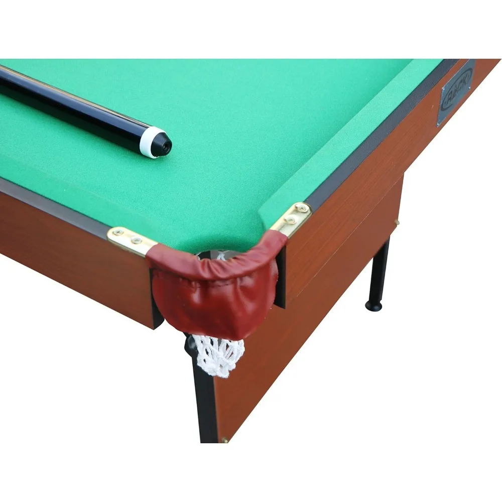 Crux 55-inch Folding Billiard/Pool Table-Portable and Space-Saving Entertainment!
