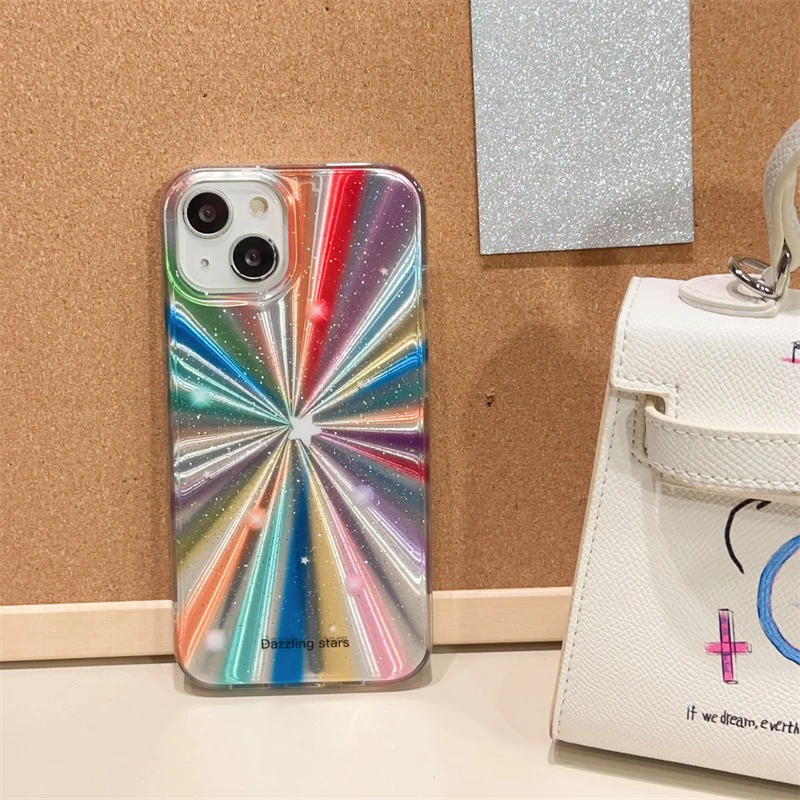 telefono Custodia Per iPhone 16 15 14 Pro Max Plus 13 12 11 Pro Max Mini Copertura Posteriore con Cordino Non Ingiallente Glitter scintillanti Fiore Floreale TPU Strass del 2026 a $18.99
