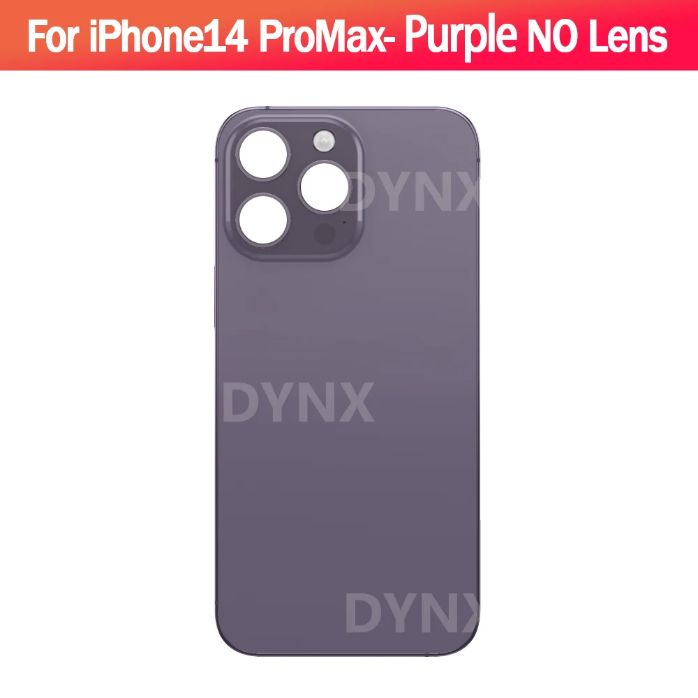 아이폰14 프로 유니바디 빅홀 백커버 글래스 (렌즈 없음) 아이폰14 프로맥스 교체용 후면 도어 하우징 패널 백 글래스