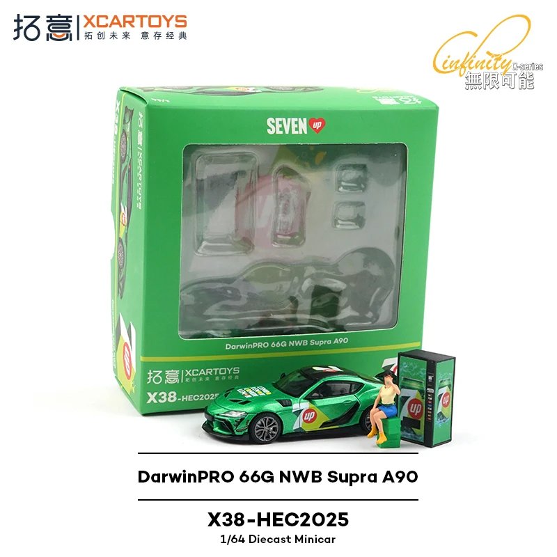 XCARTOYS 1:64, HEC Limited Edition supra Pepsi Seven Happiness