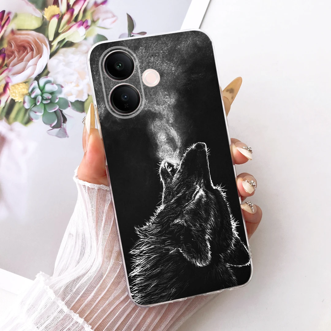 Stylish Painted Soft Slim Phone Case - Fashionable Protective Back Cover