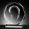 1PCS Free Customized Crystal Trophy  Decorative Golf Blank Crystal Trophy Children's Trophy Desktop Decoration 3