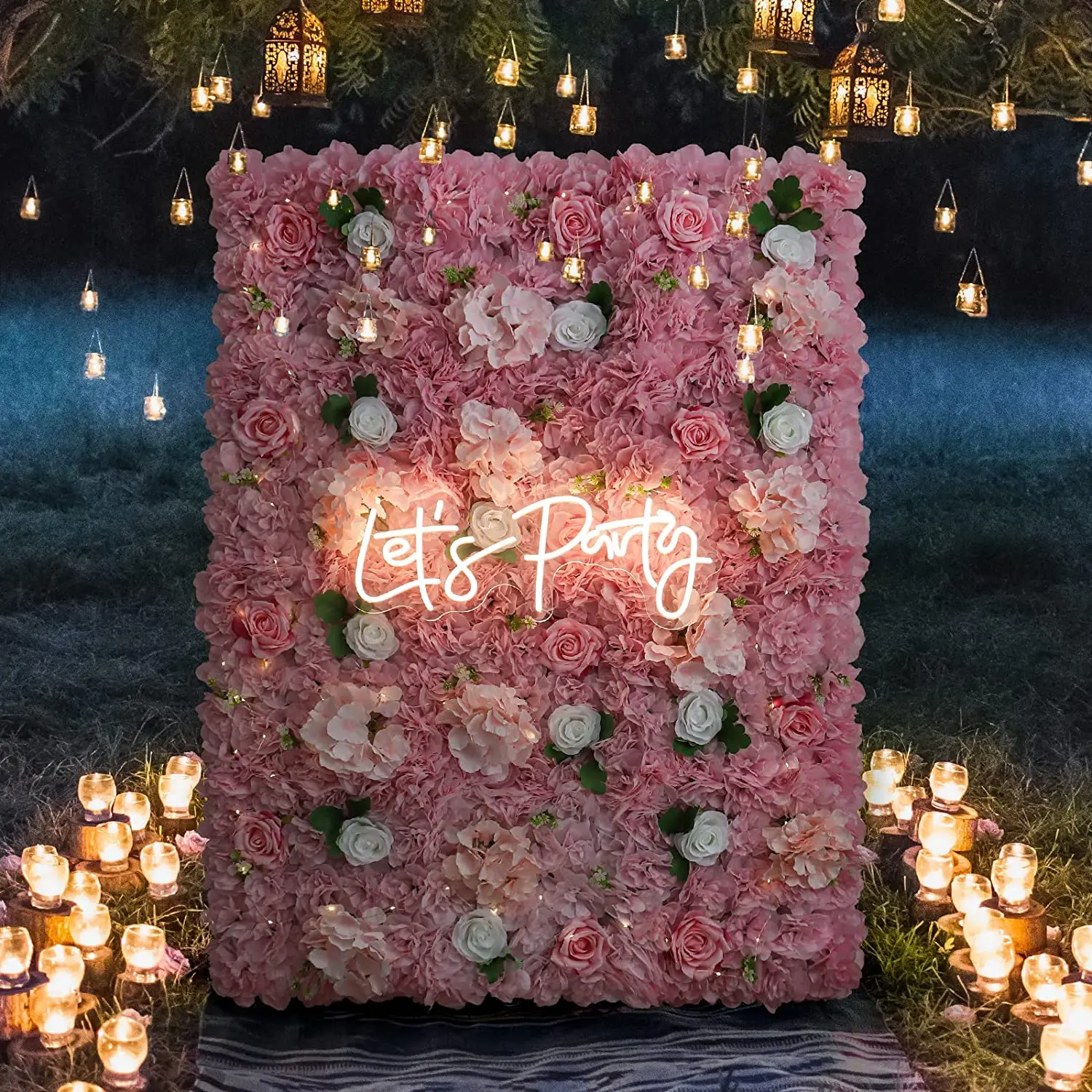 Artificial Flowers Rose Wall Panel 3D Flower Backdrop for Home Salon Wedding Party Bridal Shower indoor Outdoor Decoration 6PCS artificial plants artificial flowers artificial rose artificial flower bouquet artificial flower
