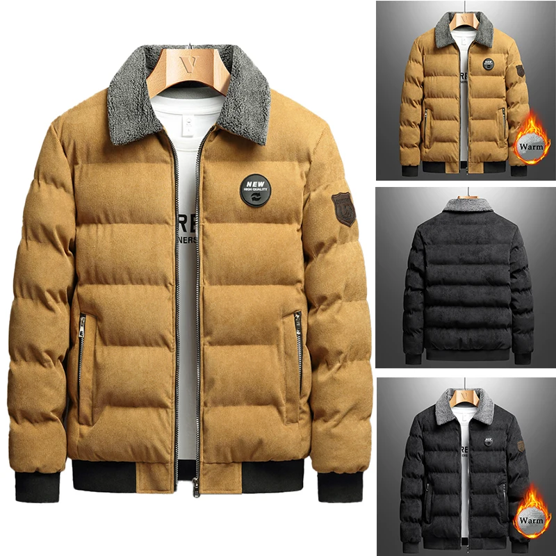 Manufacturers Winter Corduroy Clothing With Pile Thickened Men's Tooling Retro Lapel Jacket Middle-aged Casual Loose Cotton Coat manufacturers supply high quality plug valves with threaded plug valves used in oil fields
