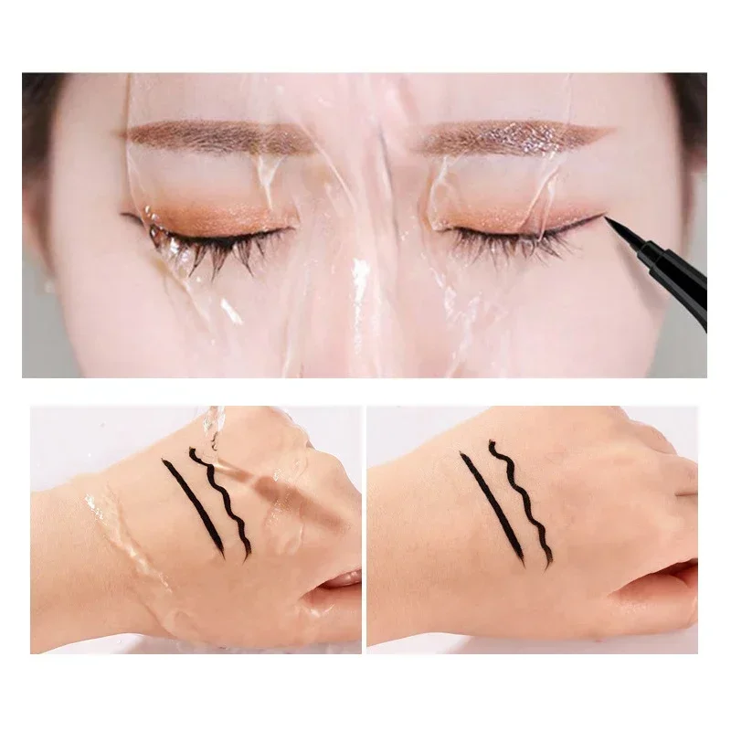 Liquid Eyeliner 1PC Women Black Liquid Eyeliner Long-lasting Waterproof Eye Liner Pencil Pen Makeup Cosmetic Tools