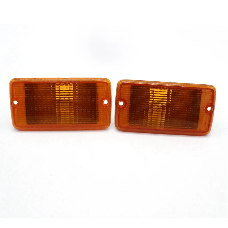 

4Pcs Turn Signal Light For 2001-2006 Jeep Wrangler (TJ) Plastic Lens LH & RH 55156488AB 55156489AB