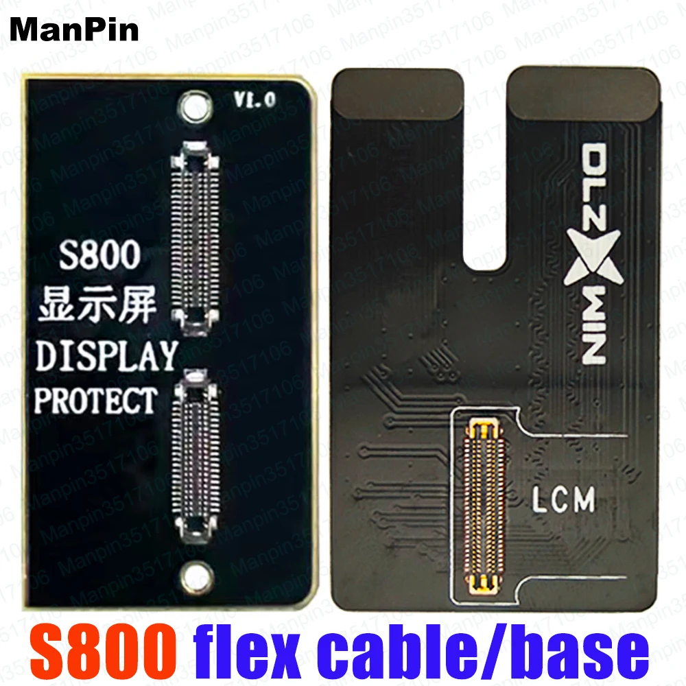 

S800 S300 Screen Tester Flex Cable Connect Base For iPhone Samsung Huawei Xiaomi Oppo Vivo Displa Touch Testing True Tone Repair