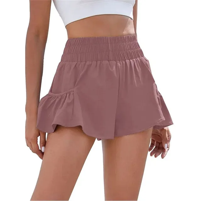 Yoga Shorts Women Fitness Elastic Summer Running Workout Short Female Jogging Leggings For Ladies Gym Sport Shorts