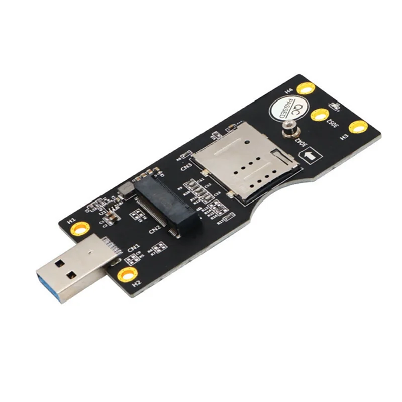 

Плата расширения NGFF M.2 Key B-USB 3,0 со слотом для карты памяти для WWAN/LTE 3G/4G/5G, Поддержка модуля 3042/3052 M.2