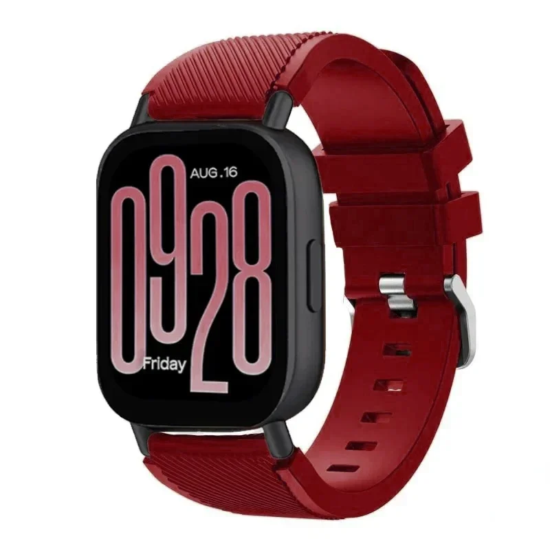 Breathable Sports Silicone Strap for Smartwatches - Soft and Comfortable Band