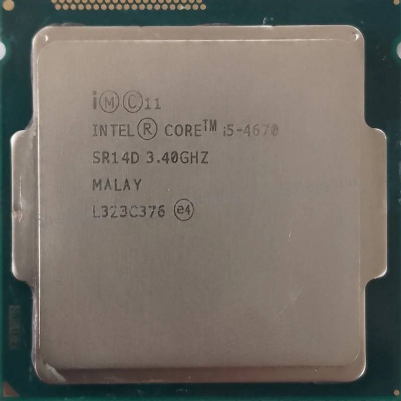 Processore Cpu Quad-Core Intel Core I5-4670 I5 4670 3.4 Ghz Usato Lga 1150