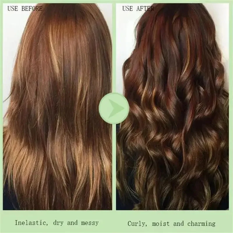 Curly Hair Styling Cream 50ml Hair Volumizing Conditioner Volume Lift Elastin Curl Defining Nourishing Care