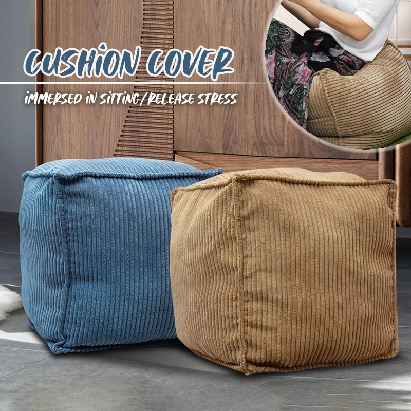 42センチメートルモロッコソフト生地プーフカバークラフトシンプルな