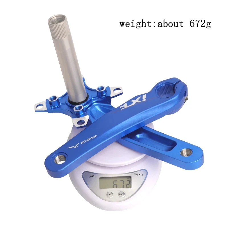Mountainbike Vierkant Conisch Crankstel 152/165/170mm Crank Arm Set 104BCD 30T/32T/34T/36T/38T/40T/42T Enkel Kettingblad Voor 8/9/10/11 Speed (Color : 165mm, Size : 38T Mountainbike Vierkant Conisch Crankstel 152/165/170mm Crank Arm Set 104BCD 30T/32T/34T/36T/38T/40T/42T Enkel Kettingblad Voor 8/9/10/11 Speed (Color : 165mm, Size : 38T