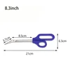 Long Handle Nail Clippers Toenail Toe Scissors Nail Care Pedicure Cutter Blue Stainless Steel Manicure Scissors Nails Care Tools 4
