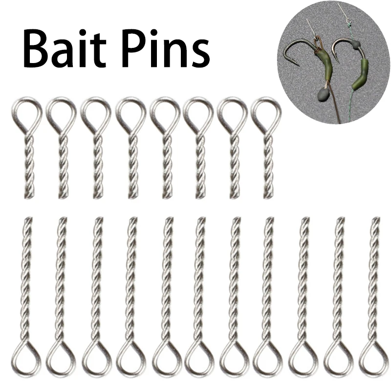 Boilie Pins 50pcs/100pcs Carp Fishing Boilie Bait Screws