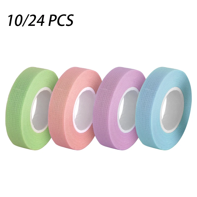 

10/24Pcs Adhesive Tape for Eyelash Extension Lash Makeup Tools Breathable Eye Pads Eyelashes Grafting Tools Lashes Accessories