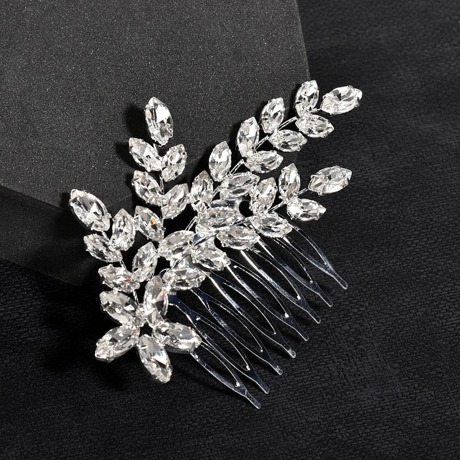 Glittering Hair Combs Clips Hair Fork Luxurious Messy Bun Maker with Glass Diamond for Banquet Wedding Gown Clips hair accessories bridal hair accessories