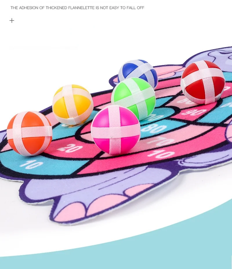Kids Sticky Ball Dart Target Board Sports Game Toys For Children Boys Girls 4-6 Years Outdoor Indoor Child Sticky Ball Throw Toy 18 Kids Sticky Ball Dart Target Board Sports Game Toys For Children Boys Girls 4-6 Years Outdoor Indoor Child Sticky Ball Throw Toy