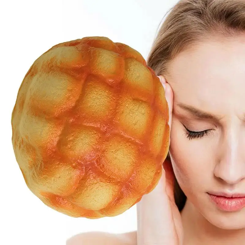 

Squeeze Toy Bread Sensory Fidget Toys Funny Squeeze Stress Toy Bread Shape Funny Bread Stress Toy Safe And Tear Resistant For