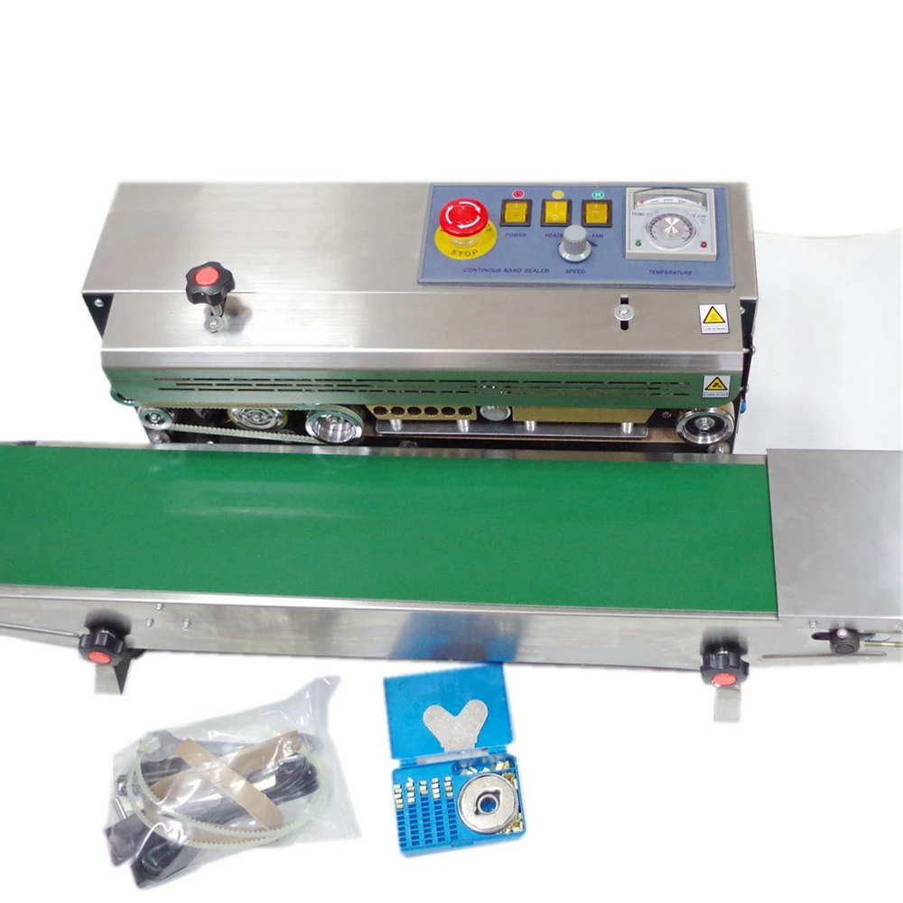 Vacuum Sealing Machine Plastic Bag Sealing Machine /continuous Band Sealer Good Quality