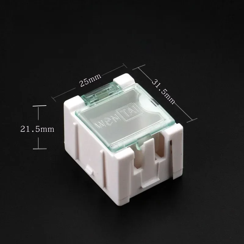 1-10pcs Mini Storage Box IC Electronic Component Container Case SMD Element Parts Boxes Resistance Capacitance Storage Cases parts storage box storage organizer box parts organizer